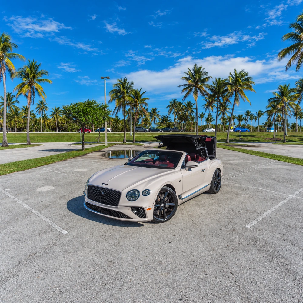 Bentley Continental GTC luxury rental vehicle
