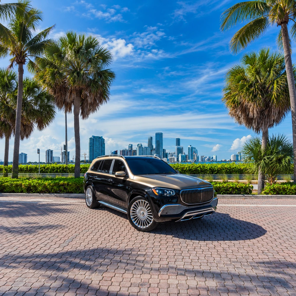 Mercedes-Benz Maybach GLS 600 luxury rental vehicle